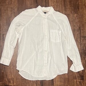 Classic White Men's Shirt